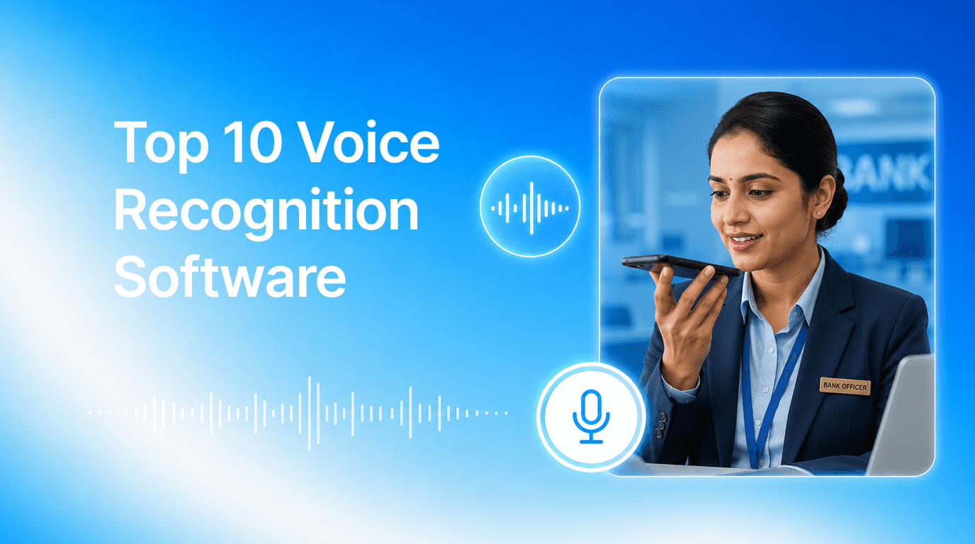 Top 10 Voice Recognition Software in India in 2026
